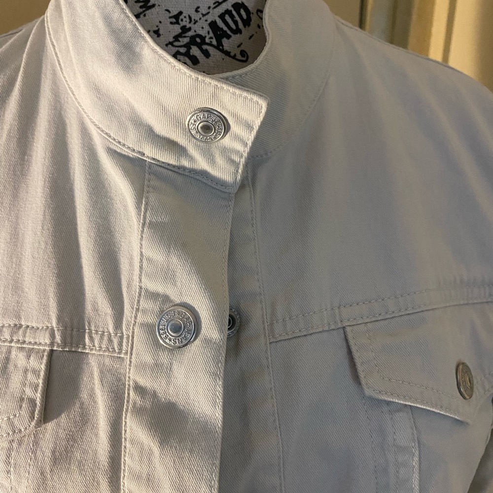 GAP Cream colored Jean Jacket - Picture 4 of 8